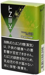 KENT TRUE RICH GREEN isi 10 (1jt) FOR GLO HYPER ROKOK SLOP JEPANG