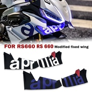 For RS 660 rs660 motorcycle wing kit RS660 spoiler accessories side lower fairing RS660 modified fix