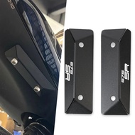 Motorcycle Accessories Rear Footrest Pedal Remove Decorative Cover For 675SR 675SR-R 675SRR