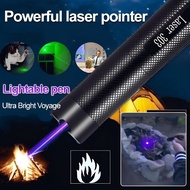 [USB Rechargeable] 303 Multi-Color Laser Pointer Flashlight Laser Flashlight/USB Laser Pen/Green Las
