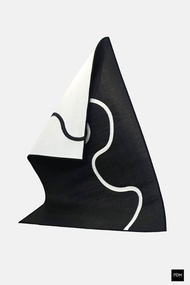 PDM เสื่ออเนกประสงค์  เสื่อตกแต่ง เสื่อแทนพรม เสื่อแต่งบ้าน ลาย Flume L ขนาด 180 x 270 cm. แบบสี่เหล