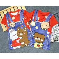 SLEEP DRESS KIDS & BIG KIDS JERSEY PREMIUM- Girls, Kanak-Kanak Perempuan, Baju Tidur, Tshirt Comel, 