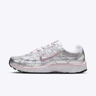 Nike W P-6000 Women's Shoes Casual Retro Old Sneakers Metallic Y2K Wear Silver Pink BV1021-108