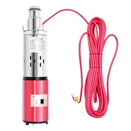 Deep Well Submersible Pump, DC 12V 180W Stainless Steel Water Pump, 4500r/min, 1.5m³/396.26gal/h Flo