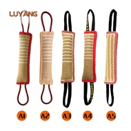 Training Dogs Coarse Hemp Bite Stick Diao Bite Title Take Teeth Dog Bite Stick Interactive Tug-of-Wa