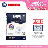 Pureen INCO Premium Adult Diapers | Size: M
