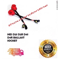 HID BULB BALLAST HARNESS CONVERTER SOCKET ADAPTER WIRE CABLE FOR D2S D2R D4S D4R