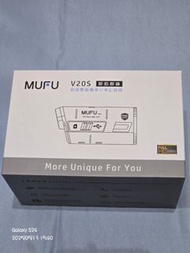 MUFU 雙鏡頭機車行車記錄器 V20S二頭機 二手