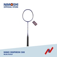 GROSIR NIMO Raket Badminton INSPIRON 500 + Gratis Tas &amp; Grip Wave Patt