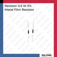 20 Pcs 5% resistor 1/2w 0.5w