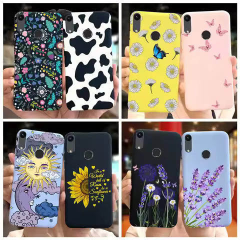 For Honor 8A Case Honor8A Prime Cover Silicone Cute TPU Phone Back Cases For Huawei Honor 8A 2020 JA