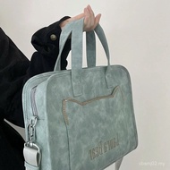 Laptop Bag Suitable for 47cm Asus Lenovo Business Commuter Shoulder Portable Cross-body Female Bag 8