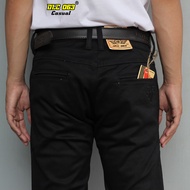 Celana Slimfit Melar Kanvas DLC 063 Casual / Celana Kanvas Panjang Pria Slim Fit / Bahan Canvas Bad