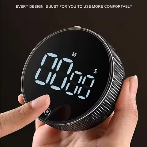Magnetic Kitchen Timer Digital Timer Manual Countdown Rotary Timer Mechanical Cooking Timer Cooking