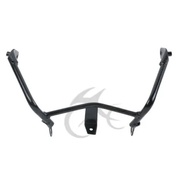 Motorcycle Black Silver Windshield Brace Fairing Bracket Stay For Honda NSR250R NSR 250 R 1990-1993 