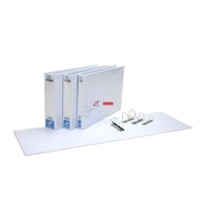 East-File East File 2D Ring File White A3 25MM / 40MM / 50MM / 65MM / 80MM Fail Putih Panjang PVC D 