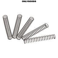 ONLYGOODS 10Pcs Extended Compressed Springs, 6mm OD 0.6mm Wire Size Compression Spring, Practical St