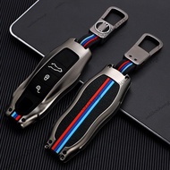 Car key case for porsche cayenne 958 911 lepin 996 macan panamera 997 944 924 987 987 gt3 cayman 987