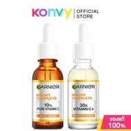 Garnier Set 2 Items Bright Complete Booster Serum 30ml + Overnight Booster Serum 30ml