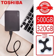 TOSHIBA 500GB 320GB 2TB External Hard Drive Disk HDD HD Portable Storage Device CANVIO USB 3.0 SATA 2.5" for Computer Laptop PS4