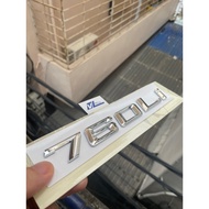 Letter 760LI - Embossed Sticker 750mm - 745LI - 730Li - BMW - 760Li