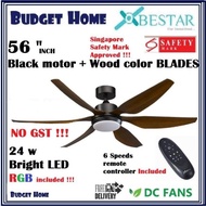 Bestar Dc ceiling fan with light