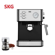 มาใหม่จ้า SKG เครื่องชงกาแฟสด 850W 1.5ลิตร รุ่น SK-1201 สีเงิน (แถมเครื่องบดเมล็ดกาแฟ) ขายดี เครื่อง ชง กาแฟ หม้อ ต้ม กาแฟ เครื่อง ทํา กาแฟ เครื่อง ด ริ ป กาแฟ