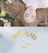 少女時代 JESSICA 潔西卡 WONDERLAND 第二張迷你專輯 專輯切頁 親筆簽名