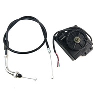 Throttle switch and throttle cable fast throttle for electric vehicle acceleration shackles