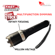 LED Flashlight ZOOM 4 in 1 HY-8810 黑鹰8810型超强