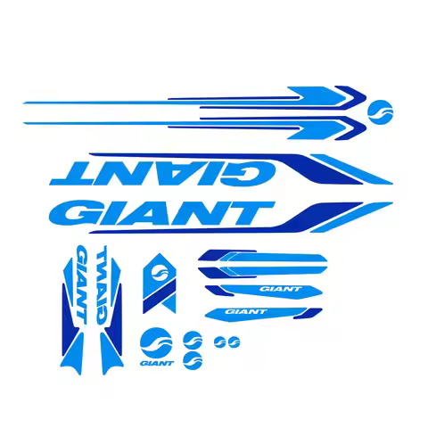 for GIANT bicycle stickers on the frame+fork stickers