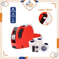 Alat Label Tag Harga MX 5500 1 Baris Price Labeller Expired Date  8 Digits Mesin Sticker