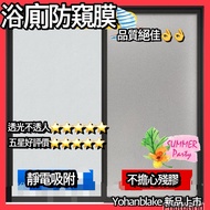Bathroom Anti-Glare Static Film