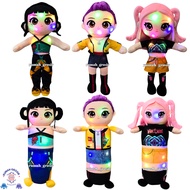 KPOP Demon Hunters Golden Huntrix Doll – Mira Zoey Rumi LED Lights