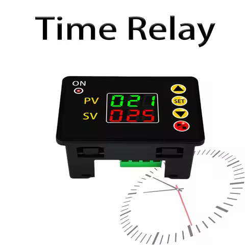 0-999s/min/hour DC 12V 24V AC 110V 220V Digital Time Delay Switch Relay T2310 Open Timer Control Mod