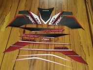 Tem xe Wave RSX đỏ đen 110 2012 hàng nhập Thái Lan