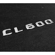 BENZ CL600 Font Word Mark Body Word Sticker Rear Box Font Font Height 25mm