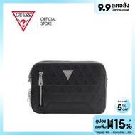 GUESS กระเป๋าสะพายข้างผู้ชาย รุ่น HMTOTEP6139 - สีดำ