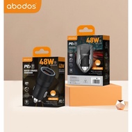 CAR CHARGER ~ ABODOS AS-GS29 48W SMART CAR CHARGER