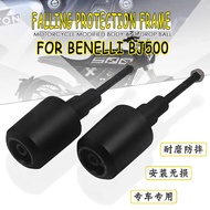 Benelli For Bj500 BJ Leoncino 500 Motorcycle Falg Protection Frame Slider Fairing Guard Crash Pad