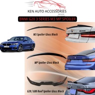 BMW G20 3 SERIES M PERFORMANCE M3 G20/G80 REAR SPOILER GLOSSY BLACK ROOF SPOILER  GLOSSY BLACK