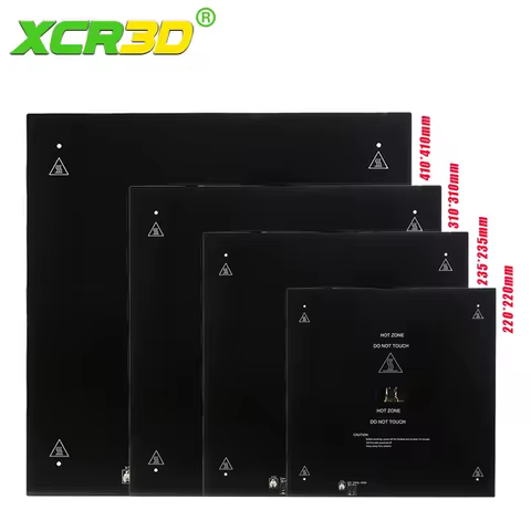 3D Printer Parts Black Aluminum Substrate Heated Bed MK3 hotbed Plate hot bed Platform 24V 235mm 310