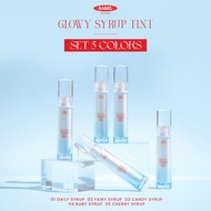 (SET 5 สี) ลิปไซรัปบาเบล BABEL DELOONA GLOWY SYRUP TINT ลิปกลอสทินต์ทิ้งสเตน (บรรจุแท่งละ2g.)