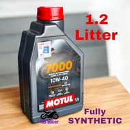 Motul H TECH 10W40 1.2L MOTUL 7000 RS150 Rsx HONDA USE MOTOR OIL 4T OFF ROAD V TWIN ADVENTURE Fully 