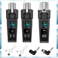 [D E H F] UHF Wireless XLR Transmitter XLR Transmitter and Receiver Wireless Microphone Receiver for