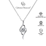 Dây chuyền nữ kim cương Moissanite 05 Carat Caterina Diamond Clavicle ChainNecklace DN043