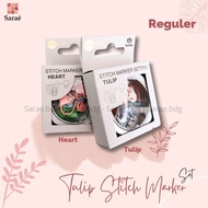 Tulip Stitch Marker/Knitted Marker (Set)