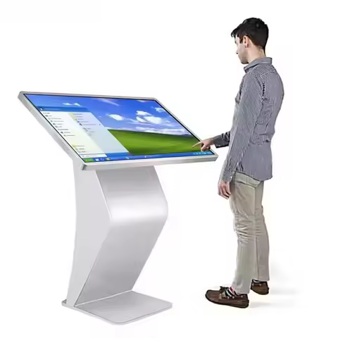 32 42 Inch Stand Advertising Display Digital Signage Touch Screen Table Information Kiosk Interactiv