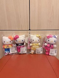 一對賣 日本 Sanrio x Love and Berry 聯乘系列 Hello Kitty 時尚魔女 毛公仔 掛件 掛飾 吊飾 日版珠鏈款