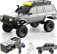 EAZYRC FMS Fcx18 1/18 Land Cruiser 80 Toyota RC Rock Crawler RTR 4x4 Off-Road Waterproof Hobby Grade